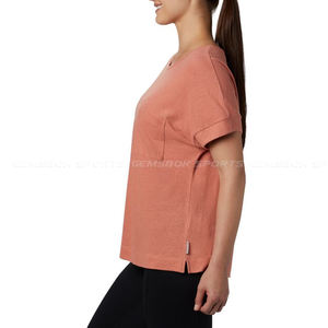 เสื้อยืดแขนสั้นผ้าฝ้ายออร์แกนิกมีกระเป๋าคาดหน้าอกเป็นมิตรต่อสิ่งแวดล้อม - Product Image 2