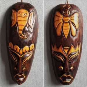 Tallado y Pintura de Caras en Madera - Product Image 3