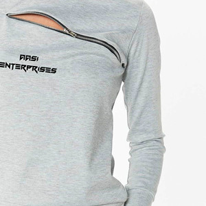 Conjunto Deportivo Casual Transpirable para Mujer, Sudadera de Invierno con Logotipo Personalizado y Diseño Sólido - Product Image 5