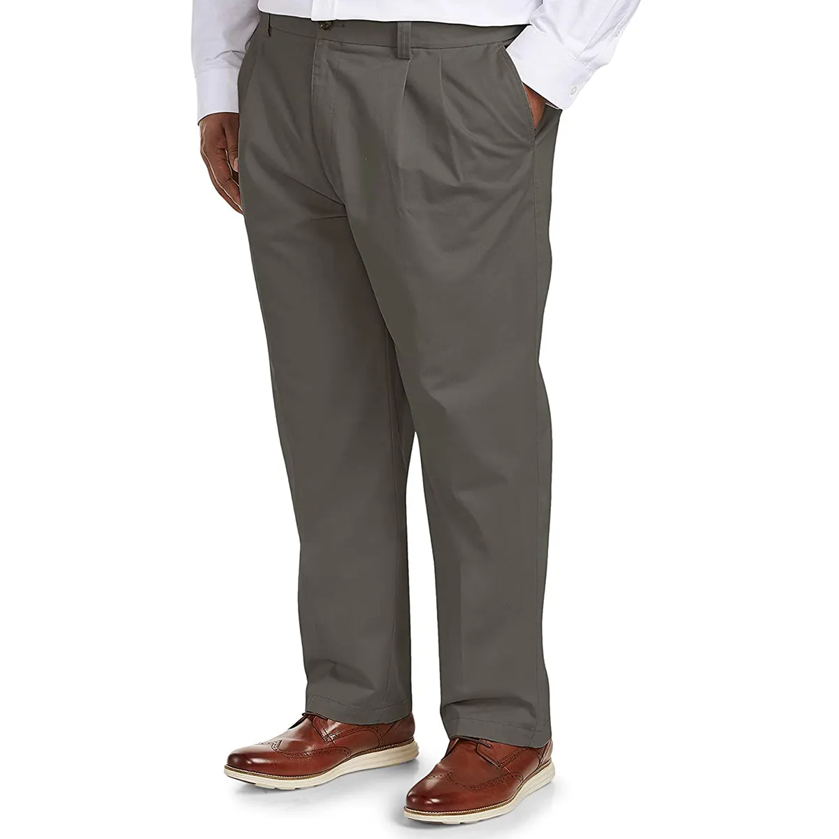 Pantalones chinos ajustados de alta calidad, ropa informal, precio competitivo, precio asequible, servicio OEM