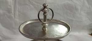 Antique Two-Tier Cake Stand Ins Style <b>Resin</b> Metal PC <b>Epoxy</b> for Wedding Home Hotel Restaurant Decorative Tableware - Product Image 2