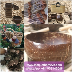 Cheap Wholesale Seashell Coconut Bowls Made in Vietnam - Product Image 6