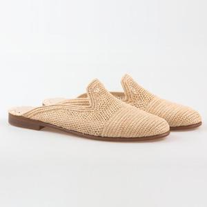 Mule de Rafia Moderno Estilo Marrakech - Product Image 1