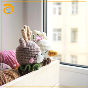 Jouets au crochet amigurumi <span class=keywords><strong>hochet</strong></span> <span class=keywords><strong>anneau</strong></span> de dentition - Product Image 5