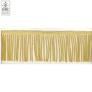 OEM Bán Buôn Trang Trí Vàng Fringe Tùy Chỉnh Kim Loại Fringe Chất Lượng Cao Tùy Chỉnh Trim Tassel Fringe Phụng Vụ Sử Dụng - Product Image 3