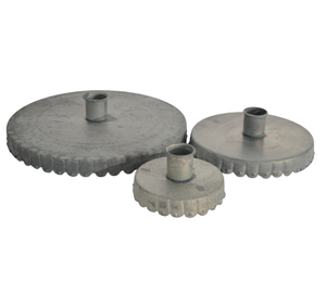 Photophore rond en métal T-LIGHT, porte-bougie de haute qualité pour mariage, dessus de TABLE - Product Image 1