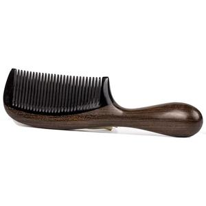 Náutico hecho a mano 100% peine de sándalo Natural antiestático aroma de madera desenredador de cabello Natural letrero de pared de madera artesanías de madera - Product Image 3