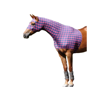 Tela impermeable para protección de cuello de caballo, supercómoda, de licra, para capó de caballo - Product Image 1