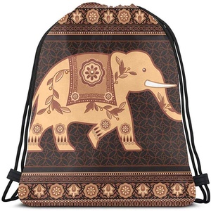 Sac à dos sport à cordon, sac à cordon pour promotion, sac à dos de voyage à cordon pour hommes sac à cordon en polyester bon marché personnalisé - Product Image 2