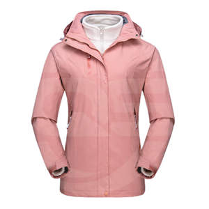 Chaqueta cortavientos de invierno a la moda para hombre, piel de oveja barato con forro polar interior de talla grande, diseño de punto impermeable y transpirable - Product Image 1