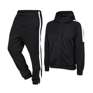 Vêtements de sport personnalisés pour femmes en coton à manches courtes survêtements ensembles de jogging à la mode avec fermeture éclair entraînement et vêtements de jogging - Product Image 5
