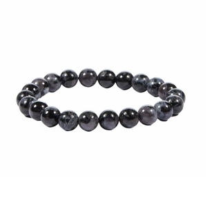 Haute qualité indien Gabbro jaspe pierre cristal Bracelet pierre précieuse naturelle bijoux de mode hommes et femmes cadeau énergie méditation - Product Image 5