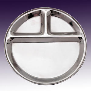 Tableware Accessories Serving Trays <b>Restaurant</b> and <b>Hotel</b> <b>Supplies</b> Modern Hammered Trays Metal Stainless Steel Platters - Product Image 6