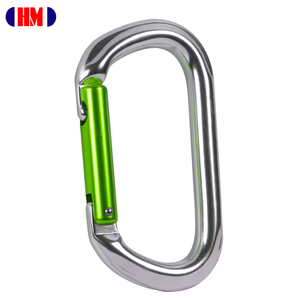 Mosquetón de aluminio para deportes salvajes, forma de O, Adventure 25 KN, descuento - Product Image 1