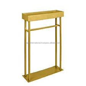 Soporte de Suelo Clásico Ecológico con Recubrimiento de Polvo Dorado Harlow para Macetas y Jardineras (RI-68002) - Product Image 3