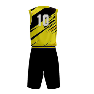 Maillot de basket-ball personnalisé de haute qualité pour jeunes, uniforme sublimé, ensemble blanc et noir pour hommes, en vente - Product Image 5
