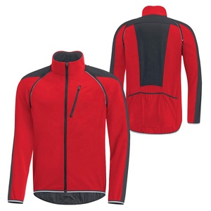 Men's Customized <b>Stand</b> Collar Zipper Closure Sporty Autumn Outerwear Regular Fit Breathable Knitted <b>Cycling</b> MTB Jacket - Product Image 6