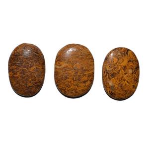 Guérison pierre Naturelle Calligraphie Pierre Ovale Cabochons - Product Image 1