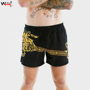 Custom Men's women's workout <b>boxer</b> boxing mma shorts - Product Image 5
