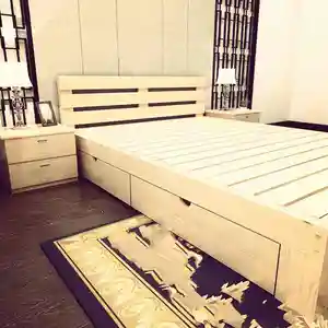 2019 Cheapest Latest <b>Wooden</b> <b>Bed</b> Designs - Product Image 1