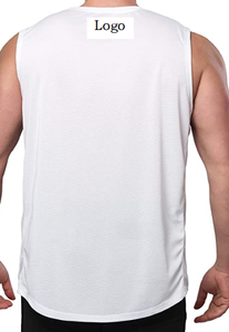 เสื้อกล้ามสำหรับผู้ชาย,เสื้อแขนกุดสำหรับผู้ชายสำหรับออกกำลังกายในยิมฟิตเนสปรับแต่งผ้าคุณภาพเยี่ยม - Product Image 5