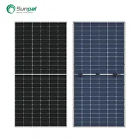 Sunpal הטוב ביותר מחיר לואט Photovoltage פנלים סולאריים 450W 500W 600W 650w Bifacial Monocrystalline שמש פנל