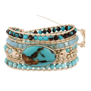 Pulsera de joyería de lujo hecha a mano con logotipo personalizado para mujer, brazalete ajustable, colgante de plata, joyería para mujer - Product Image 4