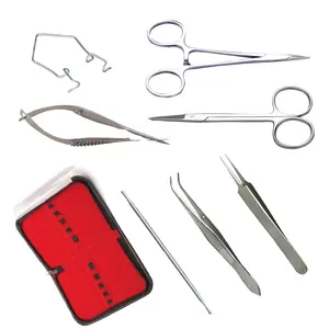 Surgical Operating Kit, Medical Student Surgical Dissecting kit Best for Research Work on Small Animals Such as Rats and frogs