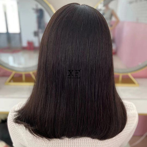 Pelucas <span class=keywords><strong>de</strong></span> cabello humano brasileño Virgen sin procesar, grado <span class=keywords><strong>de</strong></span> inyección superior, 10A, médico, 100% - Product Image 5