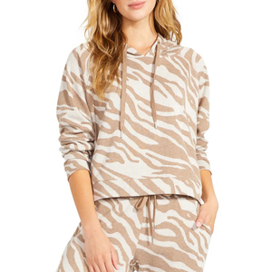 Nouveauté THANI AEIL SPORTS WEAR Sweat à capuche en molleton de performance pour femme avec logo personnalisé, en spandex/coton, disponible - Product Image 1