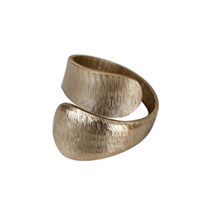 แหวนผ้าเช็ดปากโลหะแบบโบราณแหวนชุบทองดีไซน์แบบโบราณ - Product Image 4