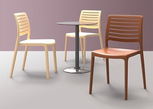Quality Viet Nam Factory Price Line 2 Plastic Chair With Modern Design - Product Image 4