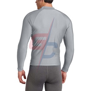 ผู้ชายแขนยาว Platinum UPF 50 + Rashguard | การบีบอัด Men Rash Guard ขายส่งผู้ผลิต - Product Image 6