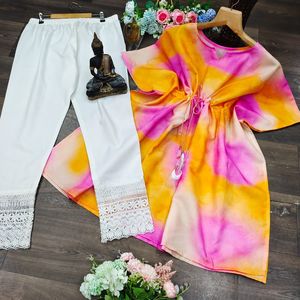 Hasta la rodilla hermoso Kaftan Pant/Plazzo para mujer vestido presentado por Royal Export - Product Image 5