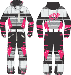 Combinaison de neige de Ski rétro pour hommes, coupe-vent, imperméable, pour l'hiver, course, Ski, course, personnalisés - Product Image 2