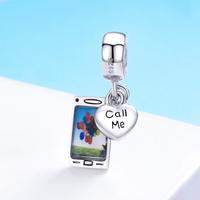 Call Me Mobiele Telefoon Charm Hanger