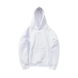 Pull à capuche à manches longues pour hommes 100% coton, sweat-shirt de haute qualité sans cordons, simple, livraison gratuite - Product Image 1