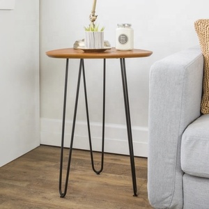 Modern Handcrafted Accent <b>Table</b> - Product Image 1