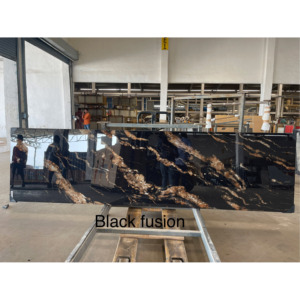 Black Fusion Interior Exterior First Choice Rustic Scratch 800x3000mm Porcelain Tiles Big Slab for Kitchen. - Product Image 1
