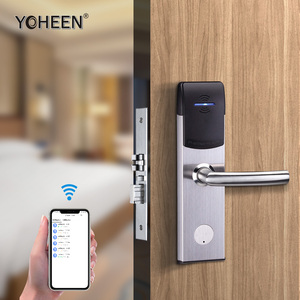 ระบบล็อคประตูโรงแรมอัจฉริยะ 304 สแตนเลสคุณภาพสูง รองรับ RFID, อิเล็กทรอนิกส์, Wifi, BLE ควบคุมผ่านแอพพลิเคชั่น สำหรับโรงแรมระดับ 5 ดาว - Product Image 2