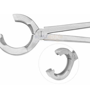 Anneaux de nez en acier inoxydable de haute qualité et durables pour le bétail, utilisation pour les animaux de grande taille, instruments vétérinaires réutilisables - Product Image 2