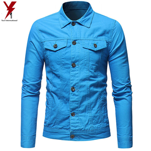 Grey Color Design Men Denim <b>Jacket</b> <b>Slim</b> <b>Fit</b> <b>Jacket</b> Men Brand Stylish Denim <b>Jacket</b> - Product Image 4