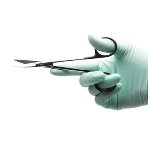 Tijeras Quirúrgicas Dentales Finas y Afiladas Supercut Iris de 4.5" Rectas y Curvas de Acero Inoxidable para Encías Delicadas, Set de Instrumentos CE - Product Image 3