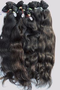 ผมต่อจากผมมนุษย์ผมชาวอินเดียนุ่มสลวยสำหรับจัดแต่งทรงผม - Product Image 5