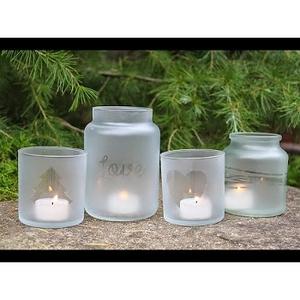 เชิงเทียนแก้วโบราณ,เชิงเทียนแก้วแบบคลาสสิค - Product Image 2