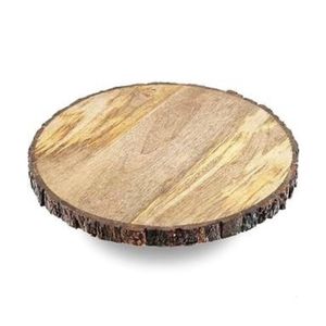 Tabla de cortar de madera de venta directa para cocina, precio asequible, excelente calidad, personalizada, redonda, grande, multifuncional - Product Image 1