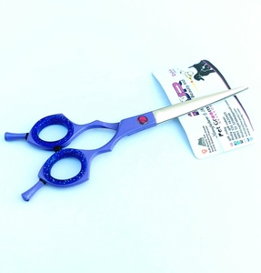 Rbull-Tijeras de acero inoxidable de alta calidad para peluquería de mascotas, tijeras asiáticas para cortar el pelo de perros, fusión asiática - Product Image 3