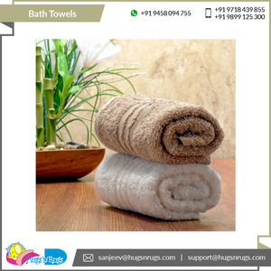 Gamme Exclusive de Logo Personnalisé Meilleures Ventes Design Moderne Vente en Gros 100% OEM Coton Tissé Serviettes de Bain Durables Sans Azo - Product Image 5