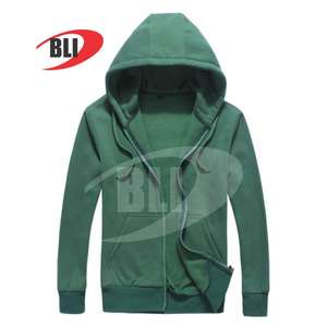 Sweat à capuche en coton molletonné pour hommes, Logo imprimé, personnalisé, de haute qualité, fermeture éclair, offre spéciale - Product Image 1