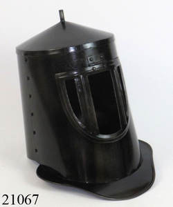 Casco Medieval de Reproducción Antigua, Estilo Sugarloaf, Artesanía en Cuero Vintage, Calidad Premium - Product Image 6